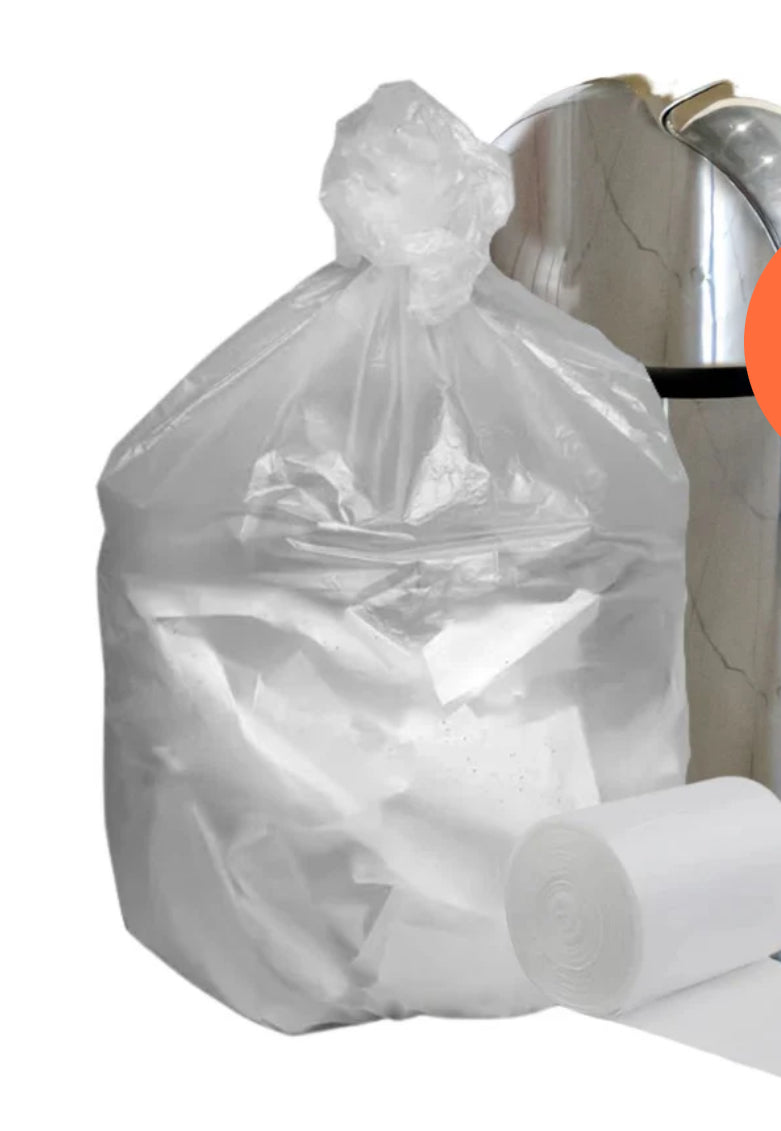 58 Gallon Clear Bags (100pcs)