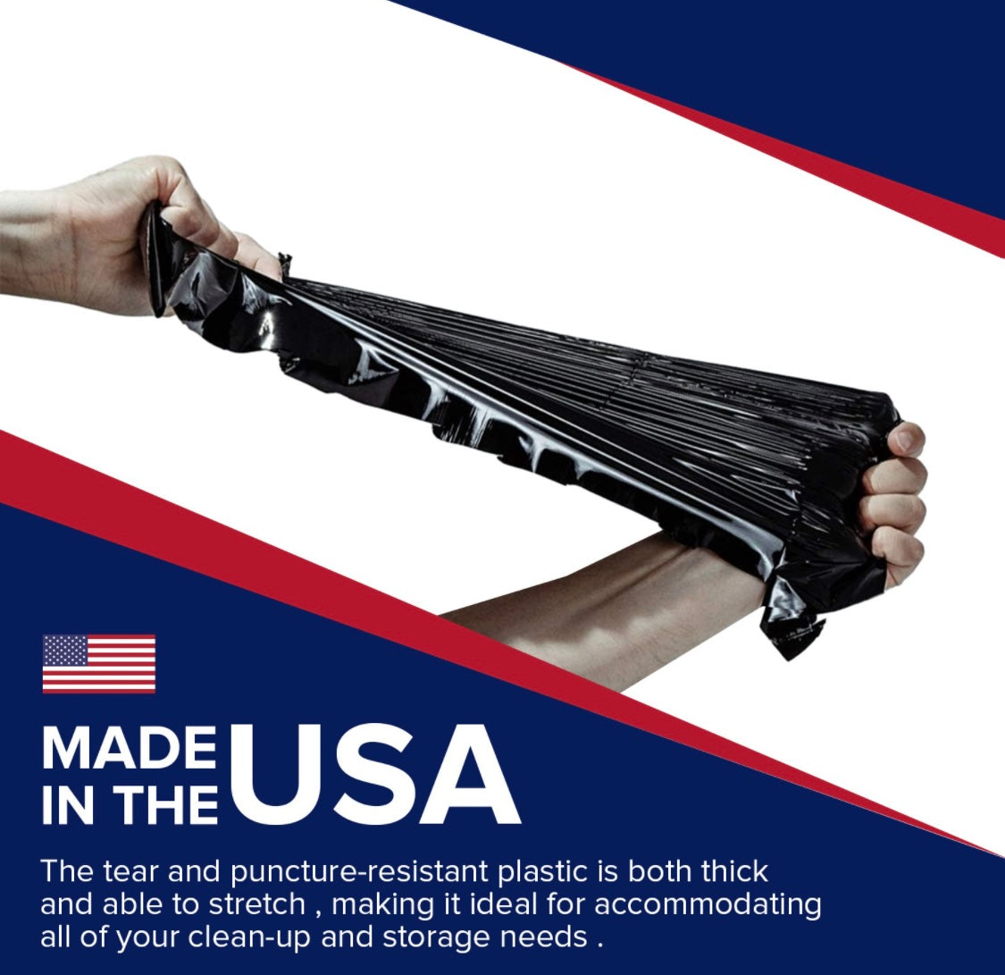 46 Gallon Construction Bag Roll (20 lbs box)